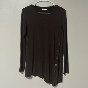 REBORN J sz Med- Brown Fall top